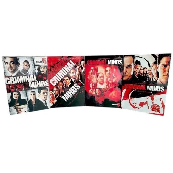 Criminal Minds TV Show Seasons 2-5 DVDs Full Sets New In Packaging